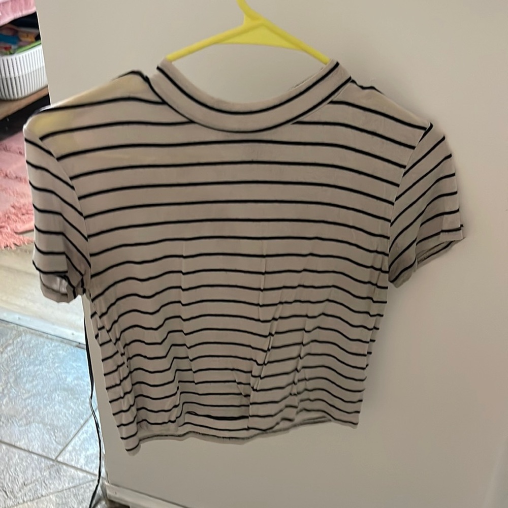 striped top